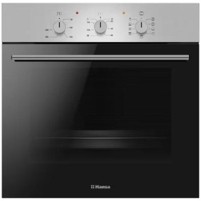 Духовка электрическая Hansa, 60см, 62л, A, гриль , эмаль легкой очистки, нержавеющая сталь Духовка электрическая Hansa, 60см, 62л, A, гриль , эмаль легкой очистки, нержавеющая сталь