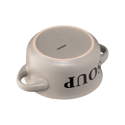 ARDESTO Бульйонниця Alcor, 550 мл, сіра, кераміка ARDESTO Бульйонниця Alcor, 550 мл, сіра, кераміка