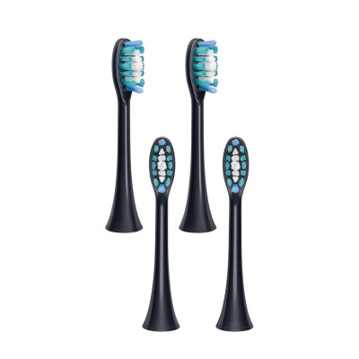 Насадки для зубних щіток Beurer SC 30/50 Premium Whiten, для відбілювання, 4 шт в комплекті, чорні