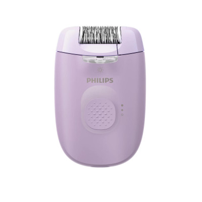 Епілятор Philips Series 2000 дисковий, від мережі, сух., насадок-3, з підсвіткою, фіолетовий Епілятор Philips Series 2000 дисковий, від мережі, сух., насадок-3, з підсвіткою, фіолетовий