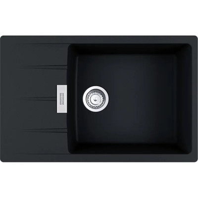 Мийка кухонна Franke Centro, фраграніт, прямокутник, з крилом, 780х500х200мм, чаша - 1, накладна, CNG 611-78 XL , онікс Мийка кухонна Franke Centro, фраграніт, прямокутник, з крилом, 780х500х200мм, чаша - 1, накладна, CNG 611-78 XL , онікс