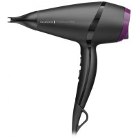 Фен Remington Supercare PRO 2100 AC motor, 2100Вт, 3 режими, іоніз-я, хол. обдув, чорний