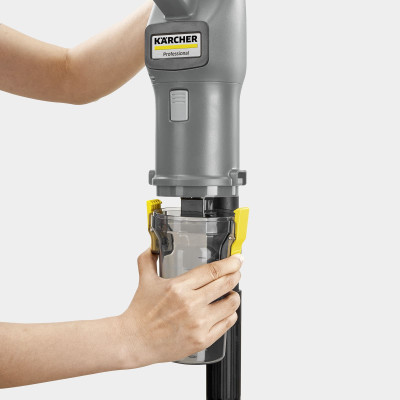 Пилосос професійний акумуляторний Karcher LVS 1/1 Bp 18В 140мБар контейнер 0.35л 1.49кг без АКБ та ЗП Пилосос професійний акумуляторний Karcher LVS 1/1 Bp 18В 140мБар контейнер 0.35л 1.49кг без АКБ та ЗП