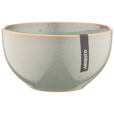 ARDESTO Салатник Lecco, 14 см, сірий, кераміка