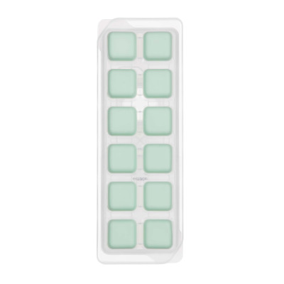 Форма для льоду з кришкою ARDESTO Fresh, 26х9.5х3.5см, силікон, пластик, зелений