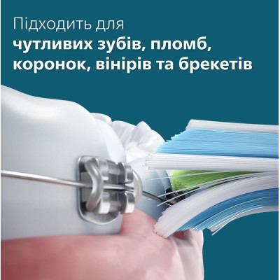 Щітка зубна електр. Philips, Sonicare 4100 Series, 31т. колив/хв, насадок-1, бузковий