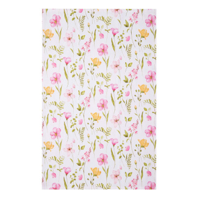 Рушник для кухні ARDESTO Spring flowers 50x68см, 100% бавовна, білий