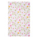 Рушник для кухні ARDESTO Spring flowers 50x68см, 100% бавовна, білий