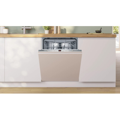 Посудомийна машина Bosch вбудована, 13компл., E, 60см, дисплей, 3-й кошик, білий