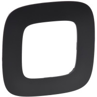 Рамка 1 пост Legrand Valena ALLURE, матовий чорний