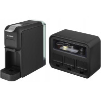 Кавоварка Catler капсульна Porto 0.8л, капсули, мелена кава, механічне керування, + бокс для адаптерів та капсул, чорний Кавоварка Catler капсульна Porto 0.8л, капсули, мелена кава, механічне керування, + бокс для адаптерів та капсул, чорний