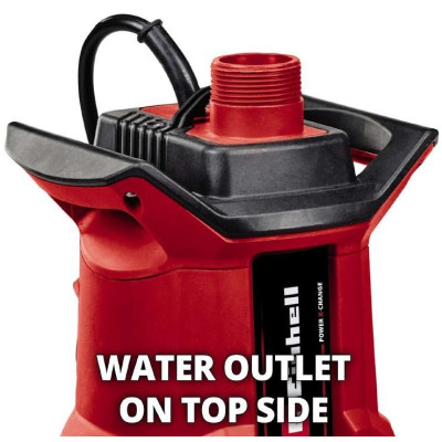 Насос дренажный EInhell GE-DP 18/25 Li - Solo, PXC, аккумуляторный, 18В, 7500 л-ч, высота 5м, глубина 4м, 2.8кг (без АКБ и ЗУ) (без АКБ и ЗУ) (4181580)