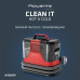 Пилосос Rowenta миючий Clean It Hot & Cold, 1150Вт, конт пил -1,5л, вода -2,3л, 13500 Па, 2 насадки, чорно-червоний Пилосос Rowenta миючий Clean It Hot & Cold, 1150Вт, конт пил -1,5л, вода -2,3л, 13500 Па, 2 насадки, чорно-червоний