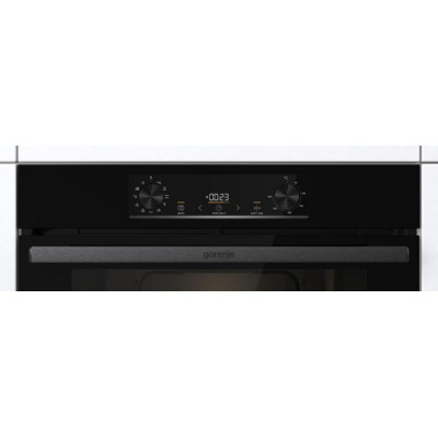 Gorenje Духова шафа електрична, 77л, A, IconLed, чорний