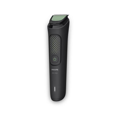 Тример Philips All-in-One Trimmer 3000 Series, для обличчя, голови, тіла, акум., насадок-9, сталь, чорний