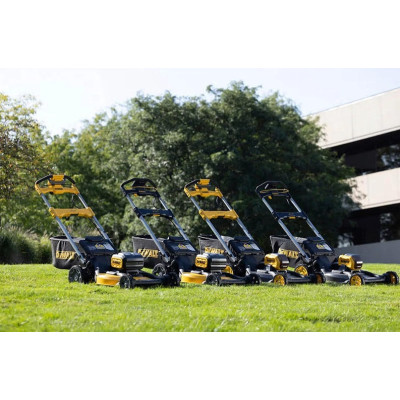 Газонокосарка акумуляторна DeWalt 2х18В 53см 67л 25-102мм 28кг без АКБ та ЗП Газонокосарка акумуляторна DeWalt 2х18В 53см 67л 25-102мм 28кг без АКБ та ЗП