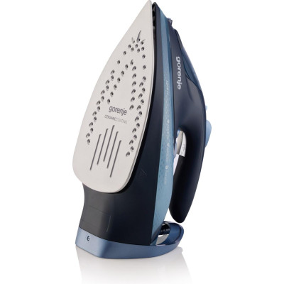 Утюг Gorenje, 3250Вт, 420мл, паровой удар-250гр, вертикальное отпаривание, антинакипь, автоотключение, керамическая подошва, черно-синий SIH3200DB Утюг Gorenje, 3250Вт, 420мл, паровой удар-250гр, вертикальное отпаривание, антинакипь, автоотключение, керамическая подошва, черно-синий SIH3200DB
