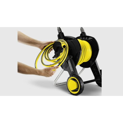 Катушка для шланга Karcher "HT 4.500", складная, регулировка высоты ручки тележки, длина шланга: 1/2" 50м, 5/8" 35м, 3/4" 23м (2.645-170.0) Катушка для шланга Karcher "HT 4.500", складная, регулировка высоты ручки тележки, длина шланга: 1/2" 50м, 5/8" 35м, 3/4" 23м (2.645-170.0)