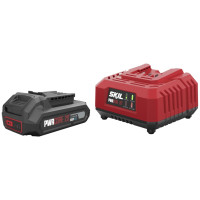 Набір акумулятора та зарядного пристрою SKIL 3110 AA 20В ЗП 2.4А 1х2.5А·год 0.95кг Набір акумулятора та зарядного пристрою SKIL 3110 AA 20В ЗП 2.4А 1х2.5А·год 0.95кг