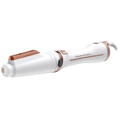 Фен-щітка Rowenta Brush Activ' Ultimate Care, 700Вт, 3 режими, іоніз-я, хол. обдув, оберт. насадок, кераміка, біло-золотий Фен-щітка Rowenta Brush Activ' Ultimate Care, 700Вт, 3 режими, іоніз-я, хол. обдув, оберт. насадок, кераміка, біло-золотий
