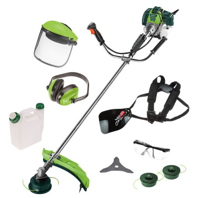 Verto Тример садовий бензиновий 42.7см.куб 1.2к.с. ліска 46см ніж 25.5см 7.3кг Verto Тример садовий бензиновий 42.7см.куб 1.2к.с. ліска 46см ніж 25.5см 7.3кг