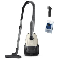 Пилосос Philips мішковий Series 1000, 750Вт, конт пил -3л, НЕРА, біло-сірий