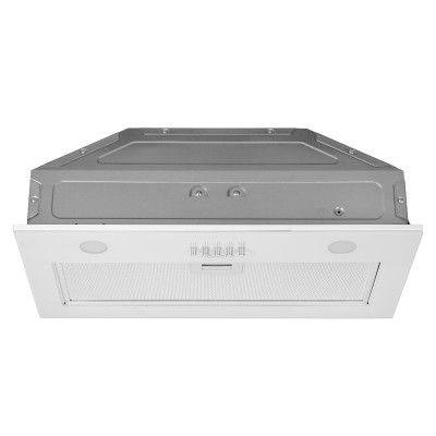 Витяжка Ardesto вбудована, 52см, 700м3ч, скло, 2х1Вт LED, кнопкове, білий