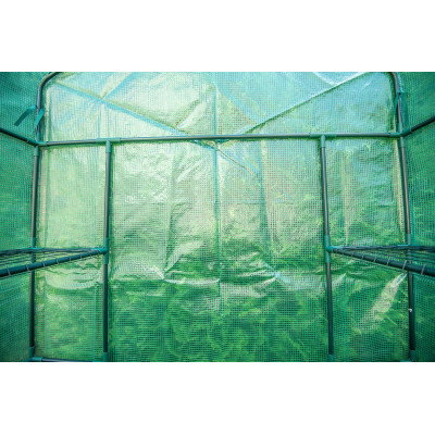 Парник складной Neo Tools 195х143х143, 4 полки, ПЭ пленка 135г, зеленый Парник складной Neo Tools 195х143х143, 4 полки, ПЭ пленка 135г, зеленый