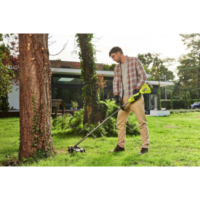 Ryobi Тример садовий акумуляторний Ryobi RY18LTX38A-0 ONE+ НР 18В безщітковий 38см(ліска) технології Whisper 3.6кг (без АКБ та ЗП)