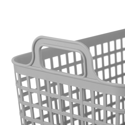 Кошик для зберігання ARDESTO 33x22.5x25.2см, 12.5л, пластик PP, cірий