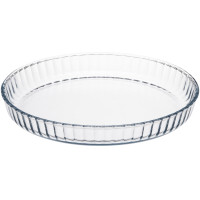 Форма для запікання ARDESTO Black Mars 27.6х3.8см, боросилікатне скло, кругла, прозорий