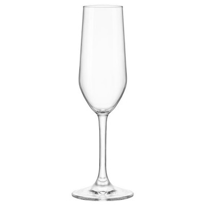 Набір келихів для шампанського Bormioli Rocco Nadia Cal Champagne, 205мл, h224мм, 4шт, скло, прозорий Набір келихів для шампанського Bormioli Rocco Nadia Cal Champagne, 205мл, h224мм, 4шт, скло, прозорий