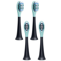 Насадки для зубних щіток Beurer SC 30/50 Premium Protection Plus, для чутливих ясен, 4 шт в комлекті, чорні