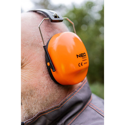 Neo Tools Навушники захисні, SNR 24дБ, категорія III, 0.19кг, помаранчевий Neo Tools Навушники захисні, SNR 24дБ, категорія III, 0.19кг, помаранчевий