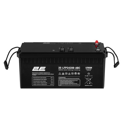 2E Акумуляторна батарея LFP24, 24В, 200А•год, ABC 8S 2E Акумуляторна батарея LFP24, 24В, 200А•год, ABC 8S