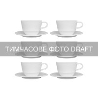 Сервіз чайний ARDESTO Ancona, 12 предметів, 230мл, порцеляна, білий Сервіз чайний ARDESTO Ancona, 12 предметів, 230мл, порцеляна, білий