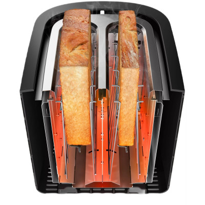 Тостер Philips Viva Collection 950Вт, нержав., подогрев, разморозка