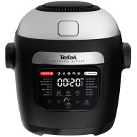 Мультиварка-мультипіч Tefal Multicook Actifry, 1334Вт, чаша-6л, сенсорне керув., 14 програм, метал/пластик, чорний Мультиварка-мультипіч Tefal Multicook Actifry, 1334Вт, чаша-6л, сенсорне керув., 14 програм, метал/пластик, чорний