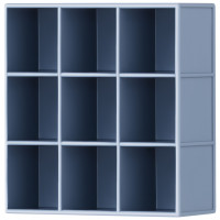 ARDESTO Набір форм для льоду Gemini, 2шт, 10.9х10.9х3.6см, силікон, синій