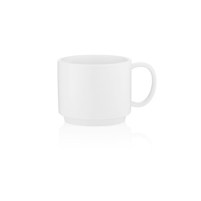 Чашка ARDESTO Prato, 280мл, порцеляна, білий