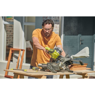 Ryobi Пила торцювальна ONE+ RMS18190-0, акумуляторна, 190 мм, 18В, (без АКБ та ЗП) Ryobi Пила торцювальна ONE+ RMS18190-0, акумуляторна, 190 мм, 18В, (без АКБ та ЗП)