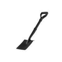 2E Лопата пряма Fold, сталевий держак, 2 мм, 70 см, 1.05кг