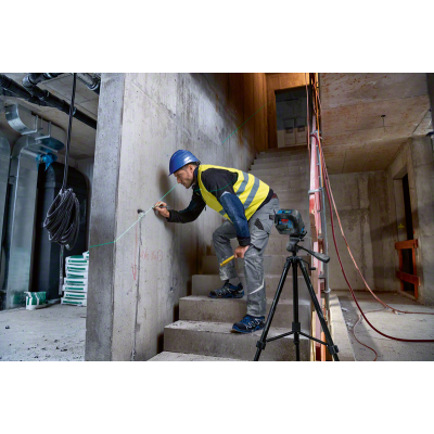 Bosch Нівелір лазерний Professional GCL 2-50 G, до 15 м, ± 0.3 мм/м, з тримачем RM 10, чохлом, мішенню, 0.58 кг
