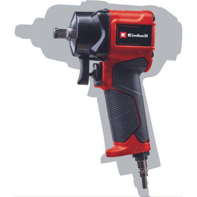 Einhell Гайкокрут пневматичний TC-PW 610 Compact, 610Нм, 6.3бар, 142л/хв, М14, 3 головки, кейс, 1.14кг
