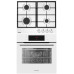 Комплект Hansa (духовка електрична + емальована газова поверхня), білий