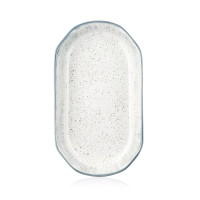 ARDESTO Блюдо Siena, 32х18см, біло-сіре, порцеляна ARDESTO Блюдо Siena, 32х18см, біло-сіре, порцеляна