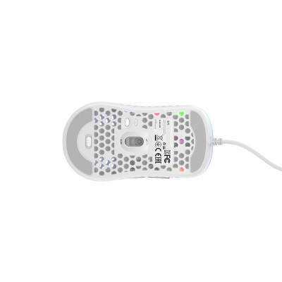 Миша Xtrfy M42, USB-A, RGB,  білий