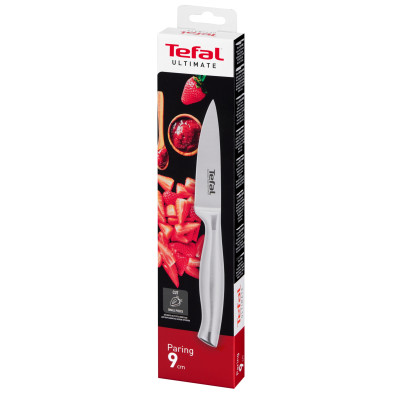 Кухонний ніж для овочів Tefal Ultimate, 9см, нержавіюча сталь Кухонний ніж для овочів Tefal Ultimate, 9см, нержавіюча сталь