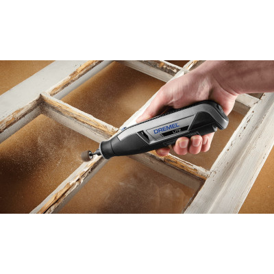 Шліфмашина шліфувально-гравірувальна акумуляторна Dremel Lite 7760-15 3.6В 1х2А·год 8000-25000об/хв 15 насадок 195см ЗП USB 0.27кг Шліфмашина шліфувально-гравірувальна акумуляторна Dremel Lite 7760-15 3.6В 1х2А·год 8000-25000об/хв 15 насадок 195см ЗП USB 0.27кг