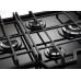 Варильна поверхня Electrolux газова на склі, 60см, чавун, чорний